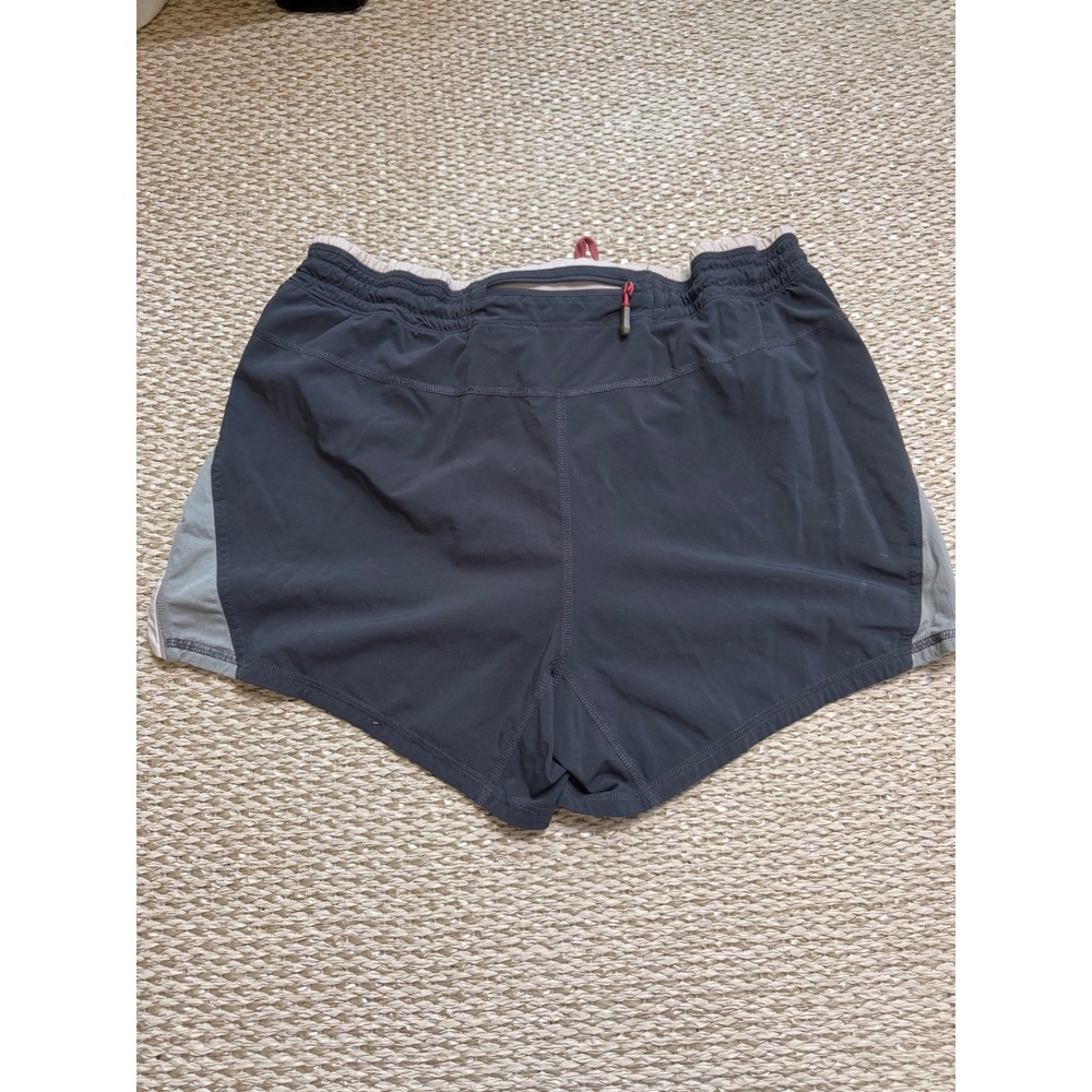Lululemon Mens Running Shorts Black Grey Mesh Liner vintage Small - Picture 3 of 7